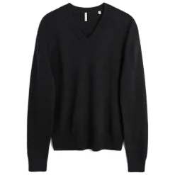 Strik^Sunflower Moon Merino V Neck Sort
