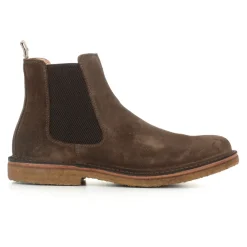 Chelsea Boots^ASTORFLEX Mørkee Chelsea-sko i ruskind Brun