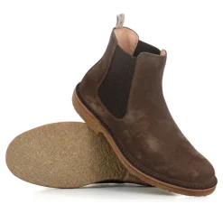 Chelsea Boots^ASTORFLEX Mørkee Chelsea-sko i ruskind Brun