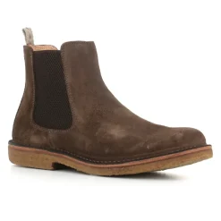 Chelsea Boots^ASTORFLEX Mørkee Chelsea-sko i ruskind Brun