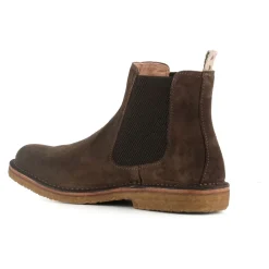 Chelsea Boots^ASTORFLEX Mørkee Chelsea-sko i ruskind Brun