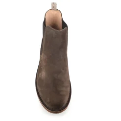 Chelsea Boots^ASTORFLEX Mørkee Chelsea-sko i ruskind Brun
