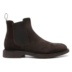 Chelsea Boots|Støvler<Doucal's Mørkee ruskind Beatles ankelstøvler Brun