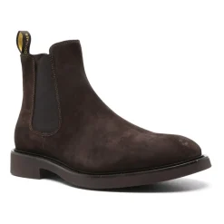 Chelsea Boots|Støvler<Doucal's Mørkee ruskind Beatles ankelstøvler Brun