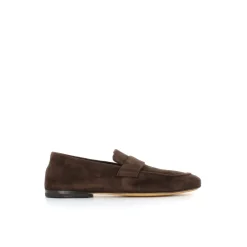 Loafers<Officine Creative Mørkee Suede Loafers Brun
