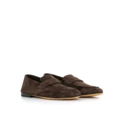 Loafers<Officine Creative Mørkee Suede Loafers Brun