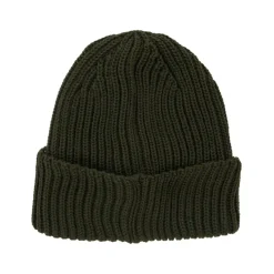 Huer, Kasketter & Hatte<C.P. Company Mørke Ribstrikket Goggle Hue Grøn