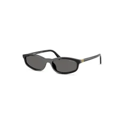 Solbriller<Miu Miu MU A06S 16K08Z Sunglasses Sort