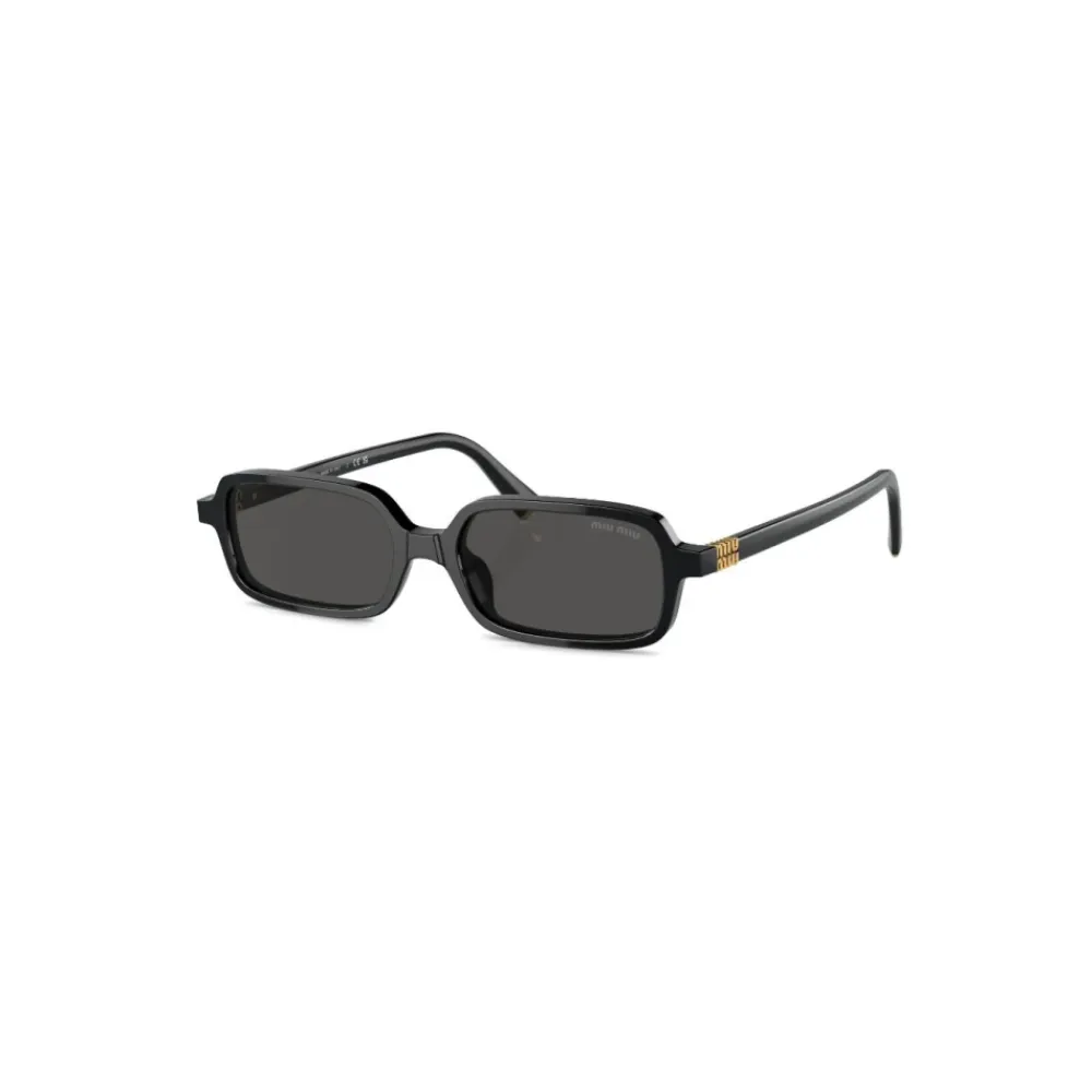 Solbriller<Miu Miu MU 11ZS 16K5S0 Solbriller Sort