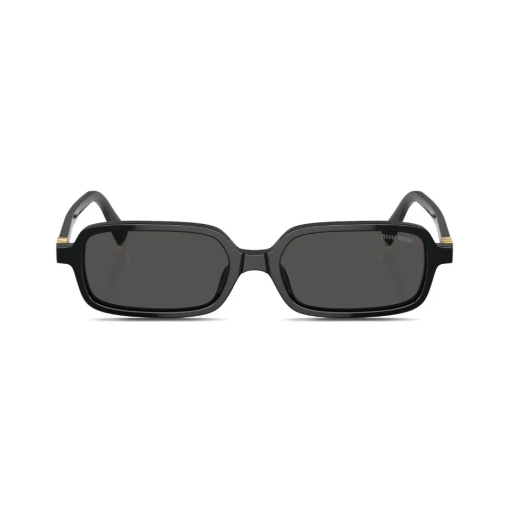 Solbriller<Miu Miu MU 11ZS 16K5S0 Solbriller Sort