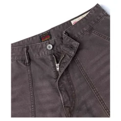 Jeans<Evisu Multi Logos Print Balloon Fit Vaskede Vævede Bukser Brun