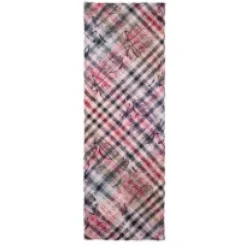 Halstørklæder Og Tørklæder^Vivienne Westwood Multi-Check Tartan Halstørklæde Pink