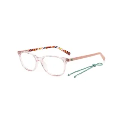 Solbriller^M Missoni Multifarvede Acetatrammer med Skive Pink