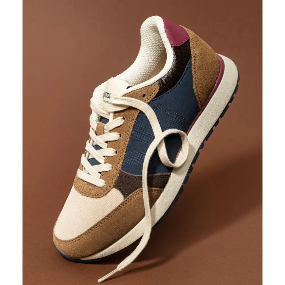 Sneakers^Woden Multifarvede Smart Mode Sneakers til Kvinder Multifarvet