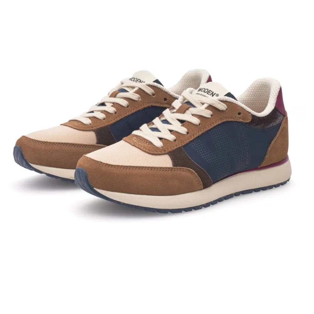 Sneakers^Woden Multifarvede Smart Mode Sneakers til Kvinder Multifarvet