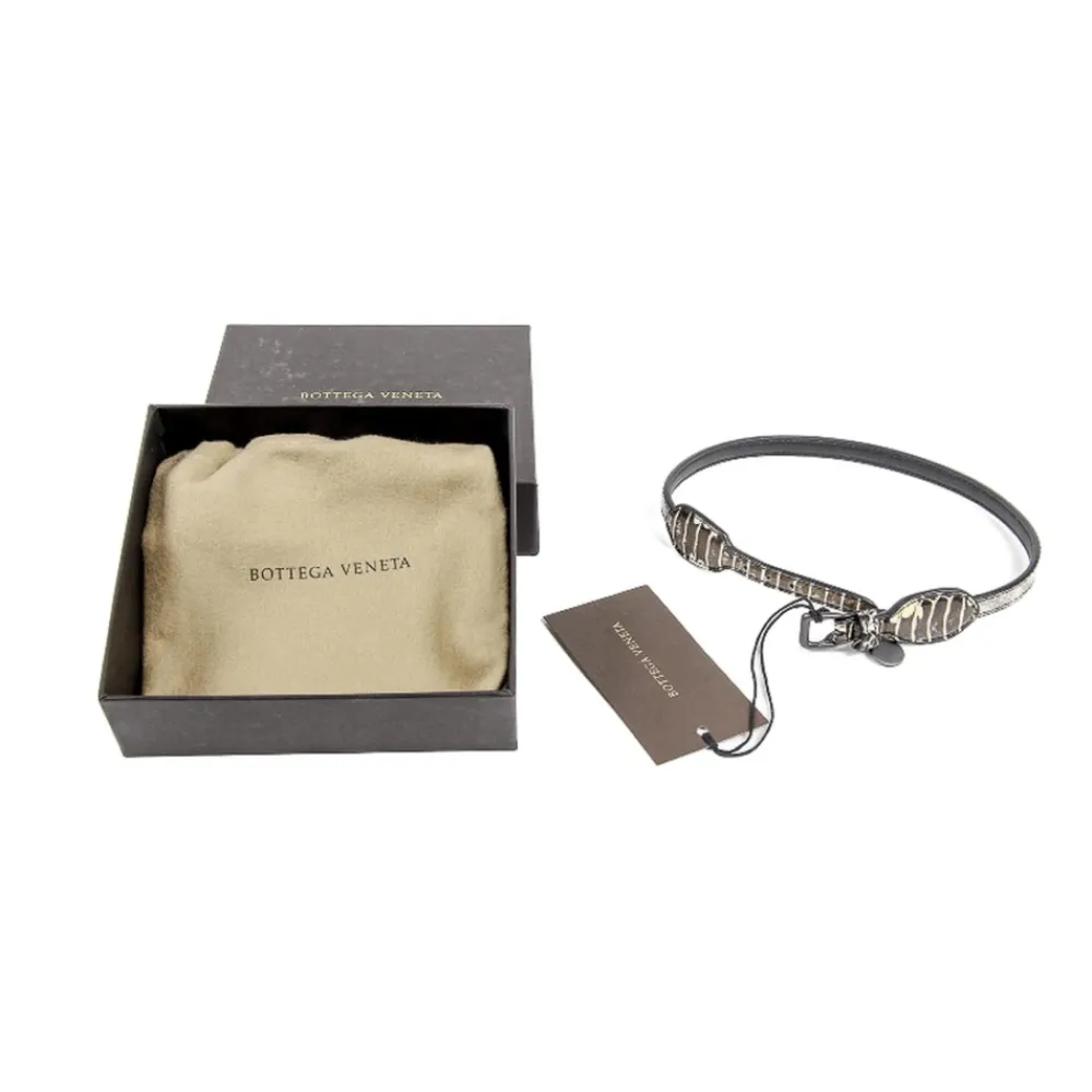 Bælter^Bottega Veneta læderarmbånd Multifarvet