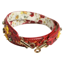 Tilbehør Til Tasker<Dolce & Gabbana Smykket Håndtaske Skulderrem Multifarvet