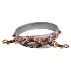 Tilbehør Til Tasker<Dolce & Gabbana Smykket Håndtaske Skulderrem Multifarvet