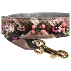 Tilbehør Til Tasker<Dolce & Gabbana Smykket Håndtaske Skulderrem Multifarvet