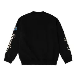 Sweatshirts<Goodies Sportive Multipatches Premium Crewneck Sort