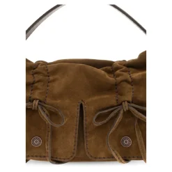 Tasker|Håndtasker^Acne Studios Multipocket Suede S Brun