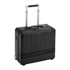 Kufferter<MONTBLANC MY4810 Cabin Trolley med frontlomme Sort