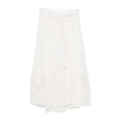 Nederdele<Forte Forte My Skirt Hvid