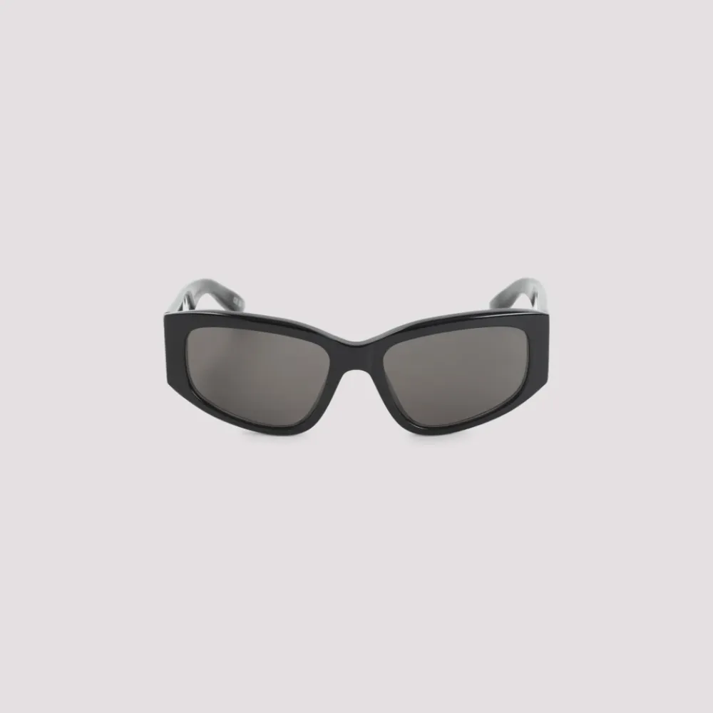 Solbriller|Solbriller^Balenciaga Nano D Frame Solbriller Sort