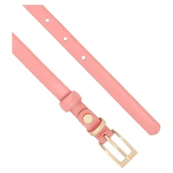 Bælter^Kazar Narrow Leather Belt Pink