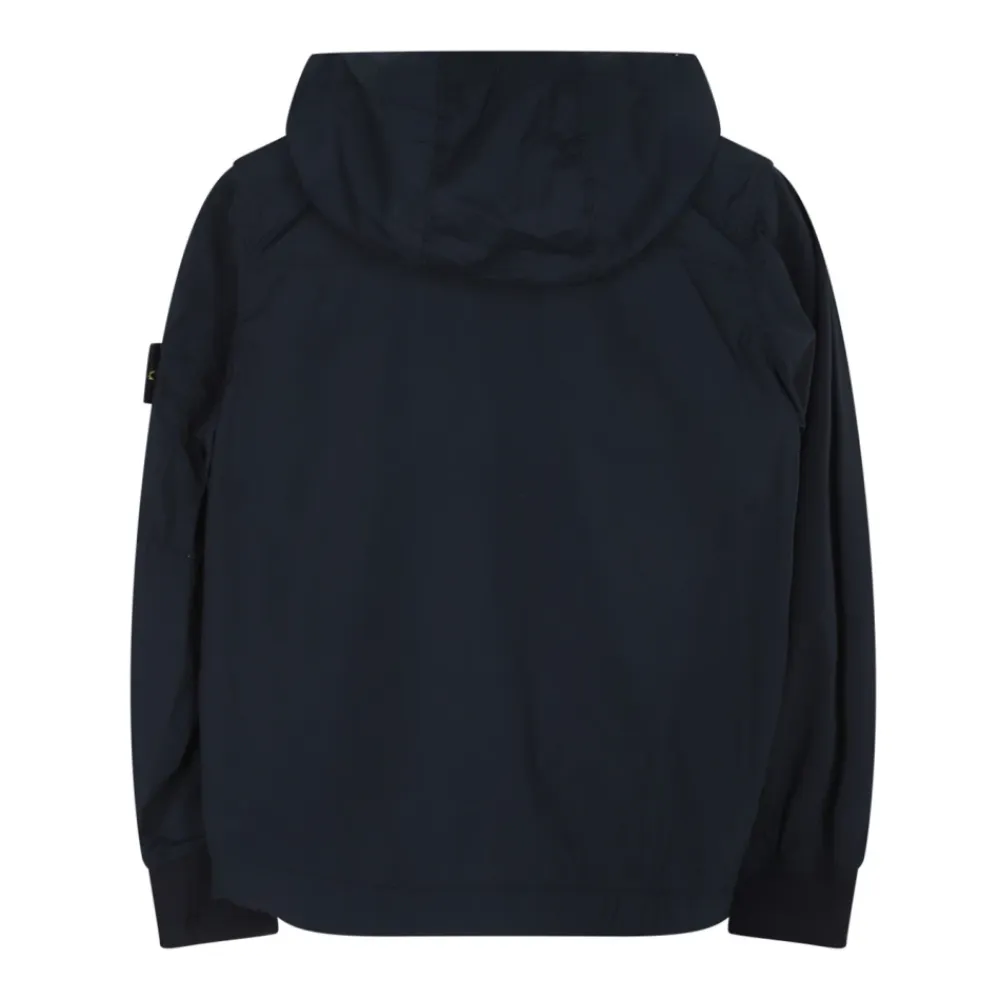 Jakker^Stone Island Navy Hættejakke Blå