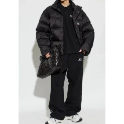 Bukser^Balenciaga NBA Collaboration Oversized Sweatpants Sort