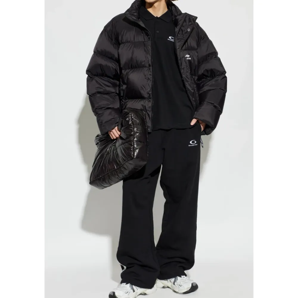 Bukser^Balenciaga NBA Collaboration Oversized Sweatpants Sort