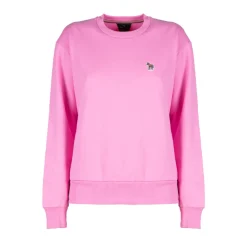 Sweatshirts^PS By Paul Smith Neon Zebra Sweatshirt Pink