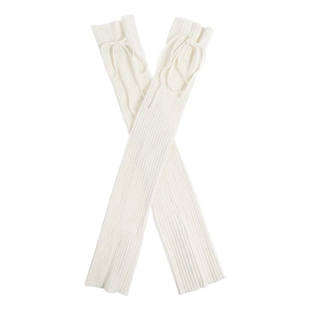 Handsker^Lisa Yang Neri Lange Ærmer Beige