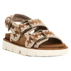 Sandaler<Mou New Bio Sandal Brun