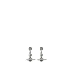 Smykker<Vivienne Westwood New Petite Orb Earrings Grå