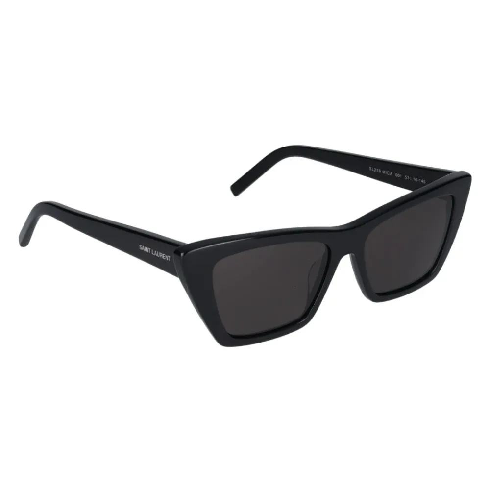 Solbriller<Saint Laurent New Wave SL 276 Solbriller Sort