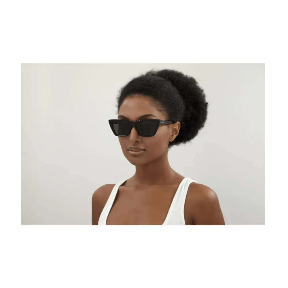 Solbriller<Saint Laurent New Wave SL 276 Solbriller Sort