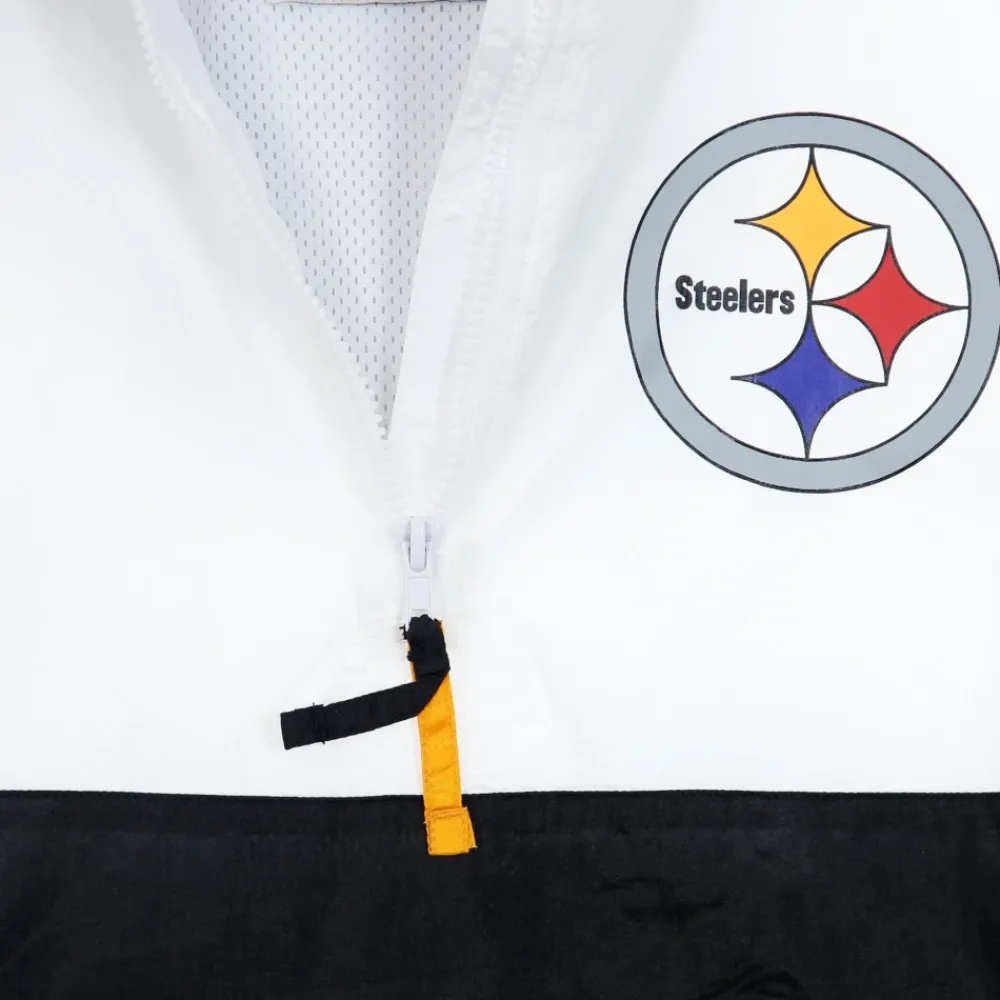 Skaljakker<Mitchell & Ness NFL Surprise Win Windbreaker Pitsteon -UP Wind Jacket Hvid