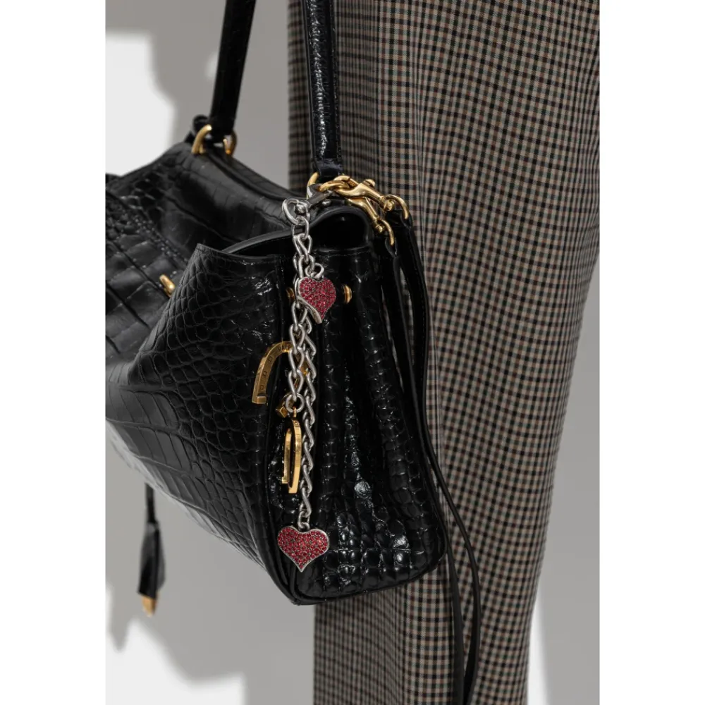 Tilbehør Til Tasker<Balenciaga Nøglering med charms Grå