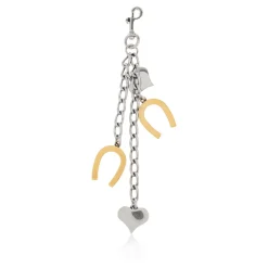 Tilbehør Til Tasker<Balenciaga Nøglering med charms Grå