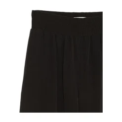 Bukser<Joseph Nour Satin Twill Bukser Sort