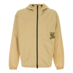 Skaljakker^Burberry Nylon Blend Jakke Beige