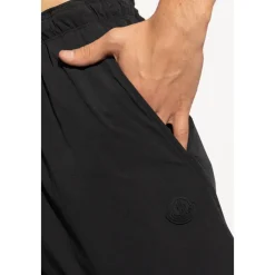 Bukser^Moncler Nylon Bukser Sort