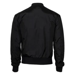 Jakker^Dolce & Gabbana Nylon jakke med mærketiket Sort