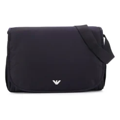Tasker^Emporio Armani Nylon Sæt 3 Dele med Klap Taske Blå