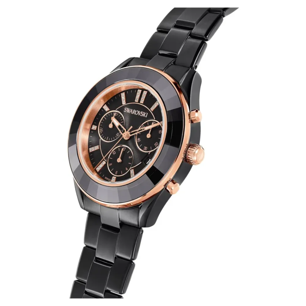 Ure<Swarovski Octea Lux Sport Ur Sort
