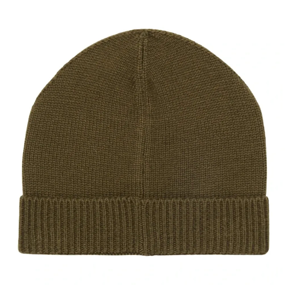 Huer & Kasketter^Dsquared2 Oliven Uld Beret Unisex Grøn