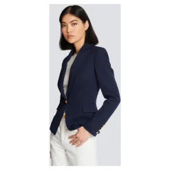 Jakker<Balmain One-button Wool Blazer Blå