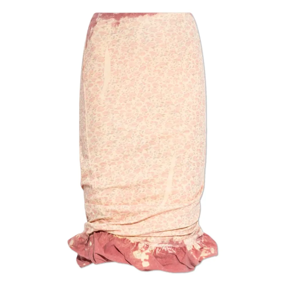 Nederdele^Diesel O-PALE Skirt Beige